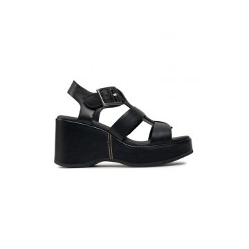 Sandale dama -  303500 - Piele naturala - Negru