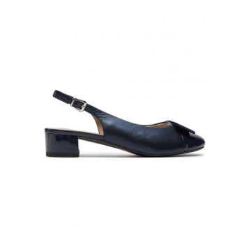 Sandale dama  303667962 - Piele naturala - Bleumarin