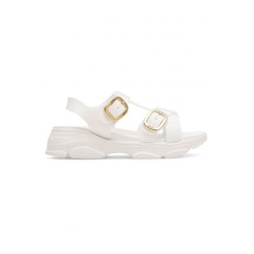 Sandale dama - 37076 -  Sintetic - Alb