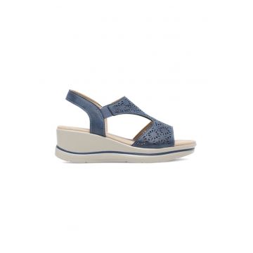 Sandale dama -  590559 - Sintetic - Albastru - Albastru