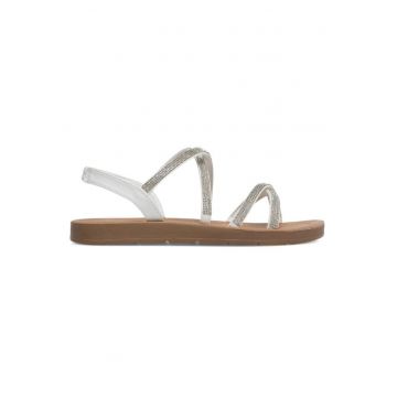 Sandale dama - 74170 -  Sintetic - Alb