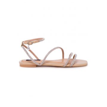 Sandale dama - 95120 -  Sintetic - Bej