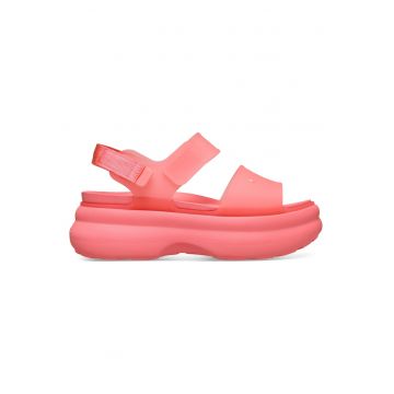 Sandale dama -  material sintetic - roz -