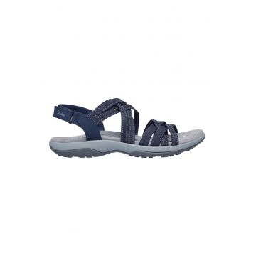 Sandale din material textil cu barete mutliple si velcro Raggae Slim-Summer Gateaway - Bleumarin