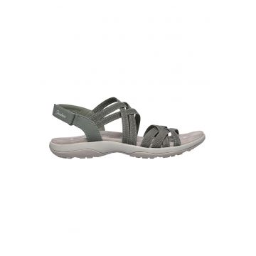 Sandale din material textil cu barete mutliple si velcro Raggae Slim-Summer Gateaway - Kaki