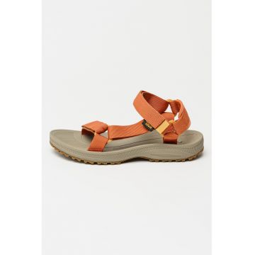 Sandale din material textil cu inchidere velcro Winsted - Portocaliu inchis/Bej inchis