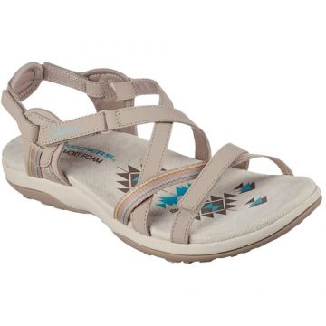 Sandale femei Skechers Reggae Slim - Sun Array 163115-TPE