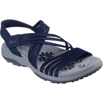 Sandale femei Skechers Reggae Slim - Sunnyside 20 164036-NVY