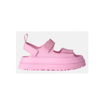 Sandale flatform Golden Glow