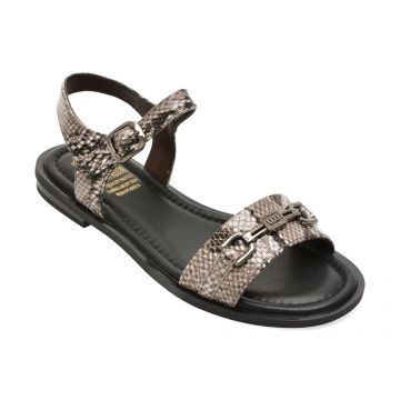 Sandale FLAVIA PASSINI gri, JL41, din piele naturala