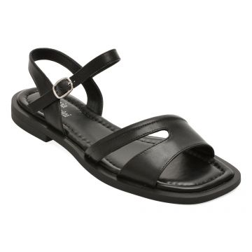 Sandale FLAVIA PASSINI negre, ATH242, din piele naturala