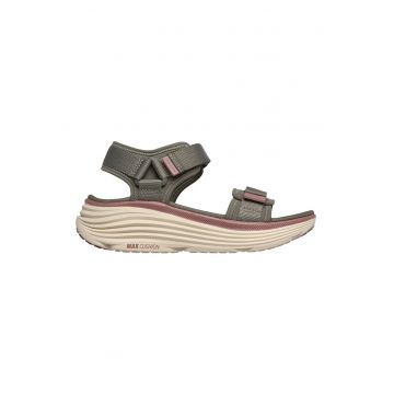 Sandale Max Cushioning Endeabor din material textil cu velcro - Kaki
