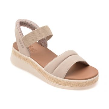 Sandale SKECHERS gri, 114413, din material textil