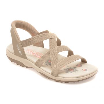 Sandale SKECHERS gri, 163460, din material textil