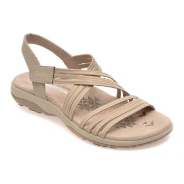 Sandale SKECHERS gri, 164036, din material textil