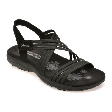 Sandale SKECHERS negre, 164036, din material textil