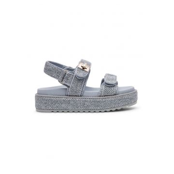 Sandale slingback flatform