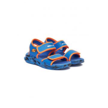 Sandale baieti - 407032L -  Piele ecologica - 27.5 EU - Albastru