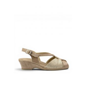 Sandale Casual 0065-Bej - Bej