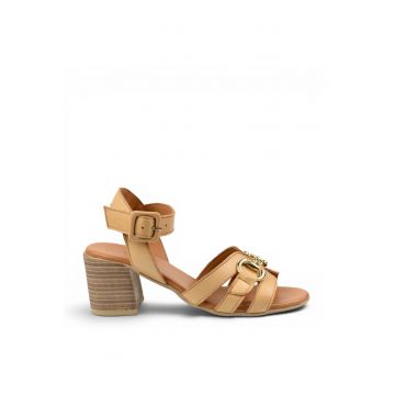 Sandale Casual D58-3034-Bej - Bej