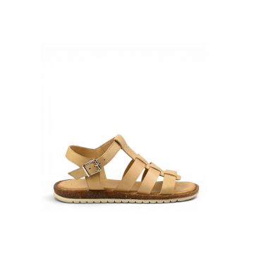 Sandale Casual D58-4144-Bej - Bej
