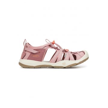 Sandale copii -  roz - material textil - pentru fete
