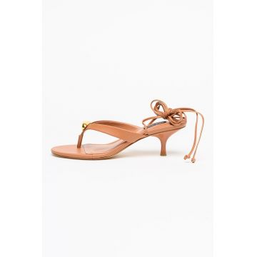 Sandale cu barete multiple Batty - Maro cognac