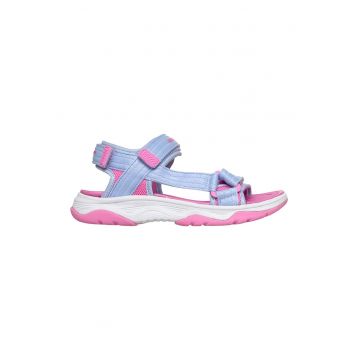 Sandale cu velcro Tread Seeker - Albastru prafuit/Roz