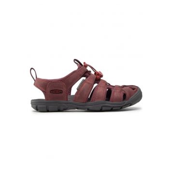 Sandale dama  300432273 - Piele naturala/Piele nabuc - Visiniu
