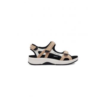 Sandale dama - 97302 - Piele naturala - Bej