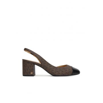 Sandale dama -  Blk/Brown - piele ecologica