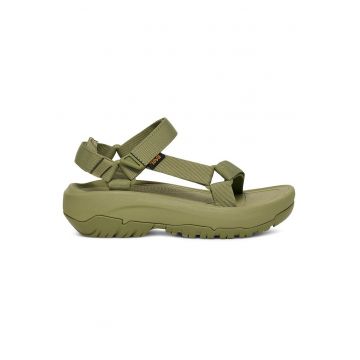 Sandale dama  Hurricane - rezistente la apa - cu bareta din poliester reciclat - verde - cauciuc si nylon