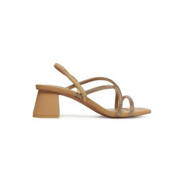Sandale dama -  Kiira - bej - piele ecologica -