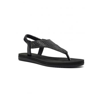 Sandale dama -  negru - sintetic