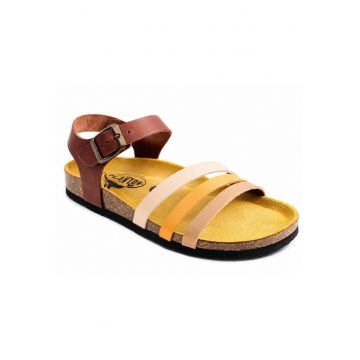Sandale dama piele naturala 181007 - Bej