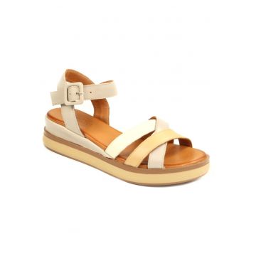 Sandale dama piele naturala D58 6655 - Gri