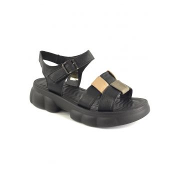 Sandale dama piele naturala J9J980009A 01 N - Negru