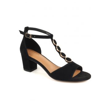 Sandale dama piele naturala JIJI80020A 01 I - Negru