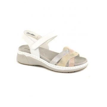 Sandale dama piele naturala SU18017T AZORES F3 N - Multicolor