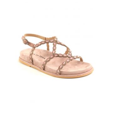 Sandale dama piele naturala V267100 - Roz