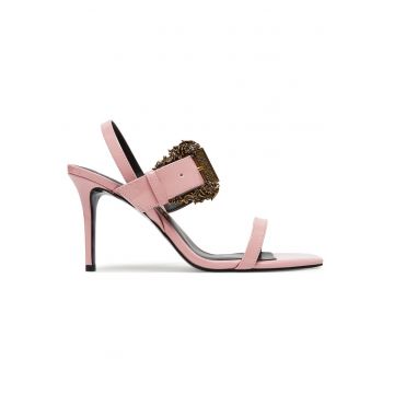 Sandale dama -  roz - piele ecologica -