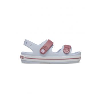 Sandale de cauciuc cu detalii logo Cruiser - Rosu stins/Albastru deschis