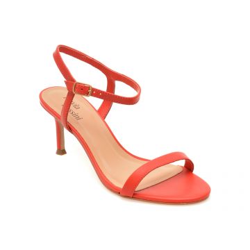 Sandale elegante FLAVIA PASSINI rosii, 373402, din piele naturala