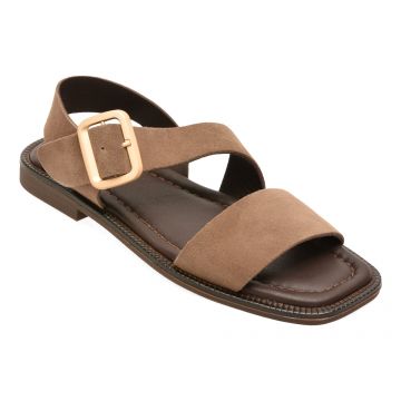 Sandale GRYXX gri, 5001690, din piele intoarsa