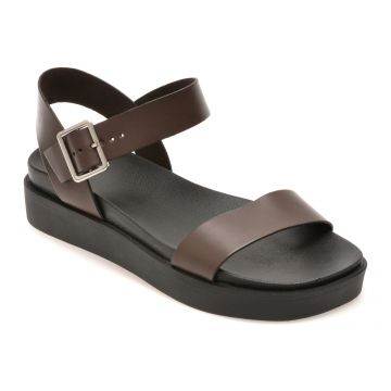 Sandale GRYXX maro, 376201, din piele naturala