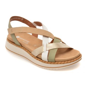 Sandale REMONTE multicolor, D3J53, din piele naturala