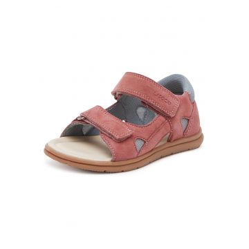 Sandale  roz - piele naturala - Roz