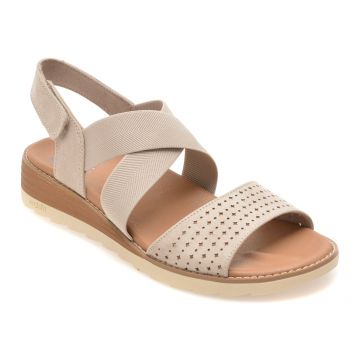 Sandale SKECHERS gri, 113890, din material textil