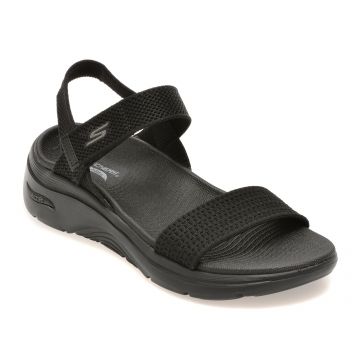 Sandale SKECHERS negre, GO WALK ARCH FIT 2.0, din material textil