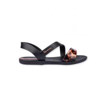Sandale slip-on cu imprimeu animal print